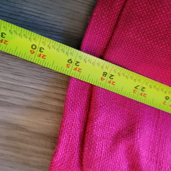 Vintage Aperitif Hot Pink Womens Blazer Jacket Size 6 85% Rayon & 15% Linen Made - Picture 4 of 6